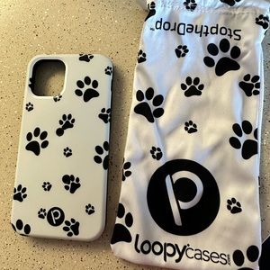 Paw print loopy case iPhone 12 mini